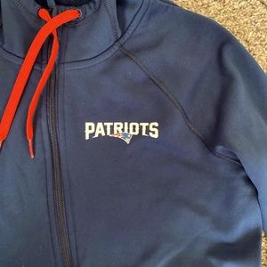 New England patriots zip up jacket